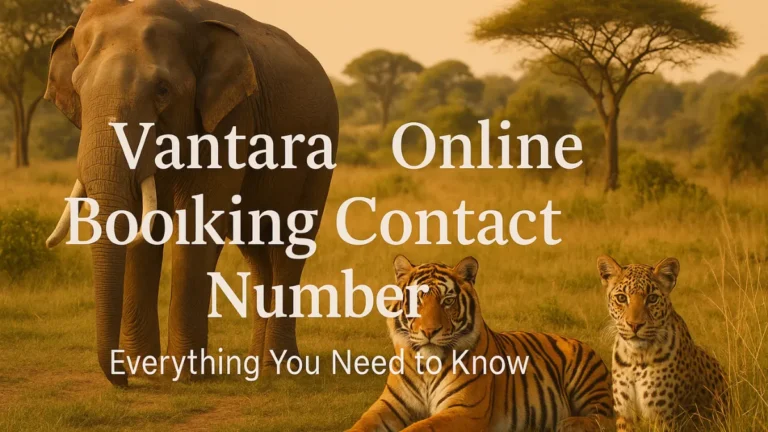 Vantara Online Booking Contact Number