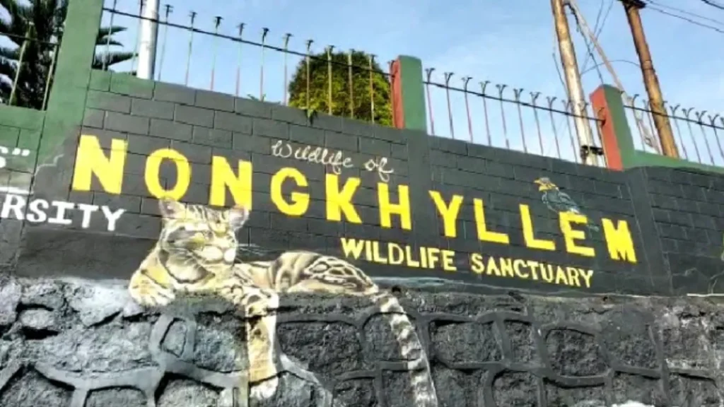 Nongkhyllem Wildlife Sanctuary Location