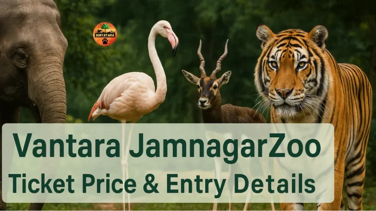 Vantara Jamnagar Zoo Ticket Price Entry Details
