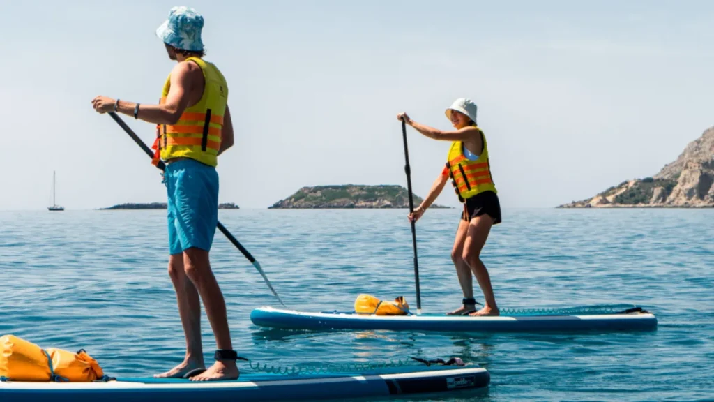 Paddle Boarding at Paradise Beach