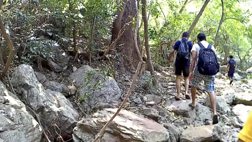 Trekking in Mahabalipuram