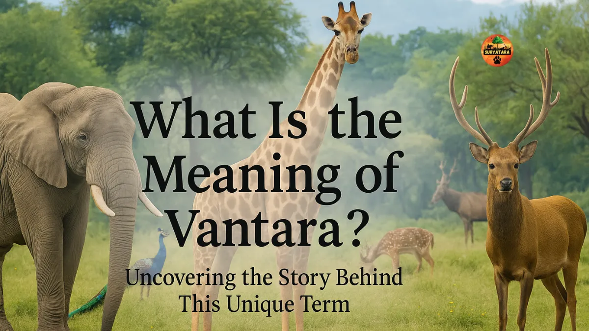What Is the Meaning of Vantara