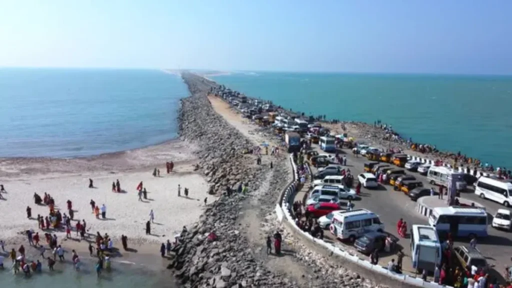 Dhanushkodi Beach