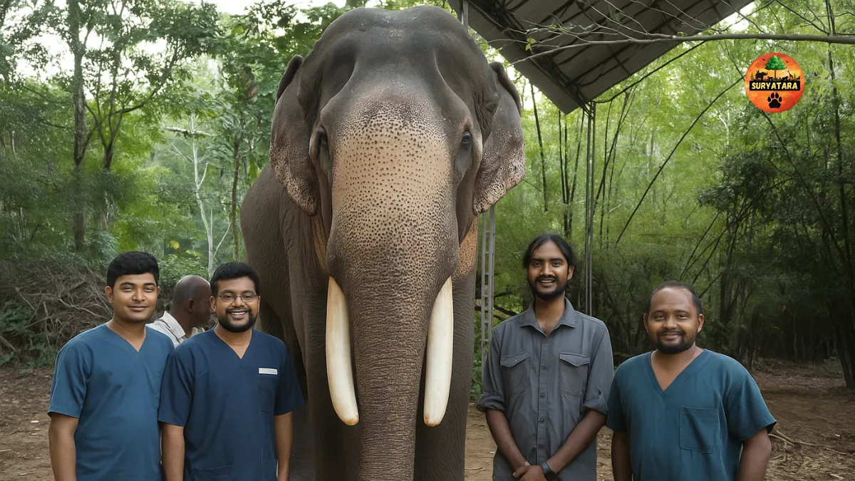 Vantara gives new life to giant elephant