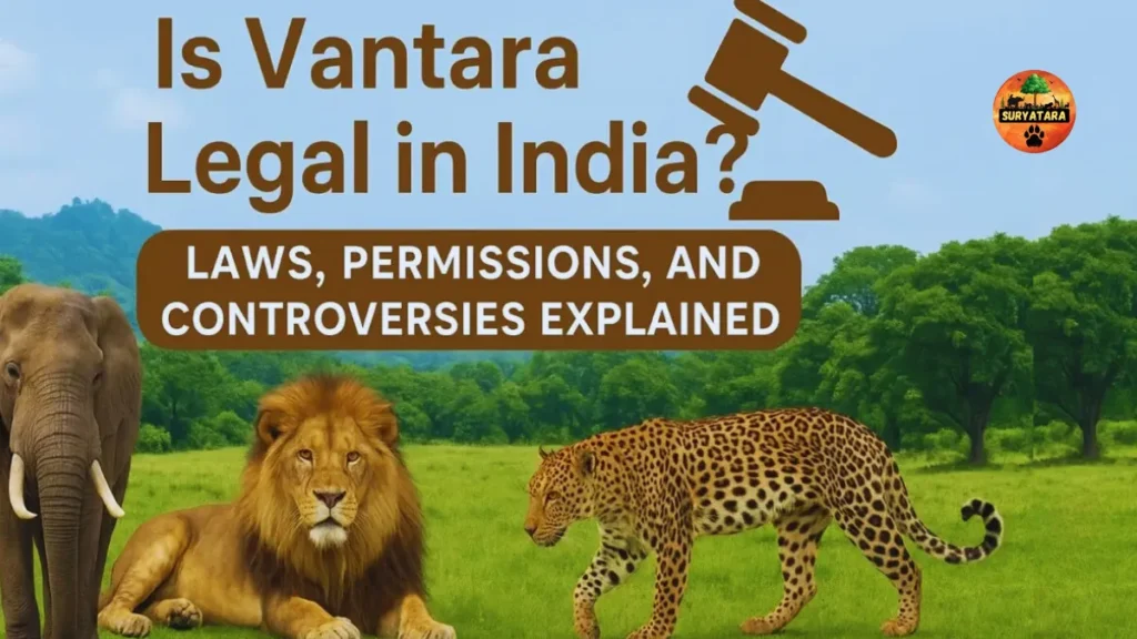 Is Vantara Legal in India