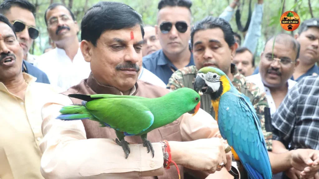 Mohan Yadav's Visit to Indore Zoo