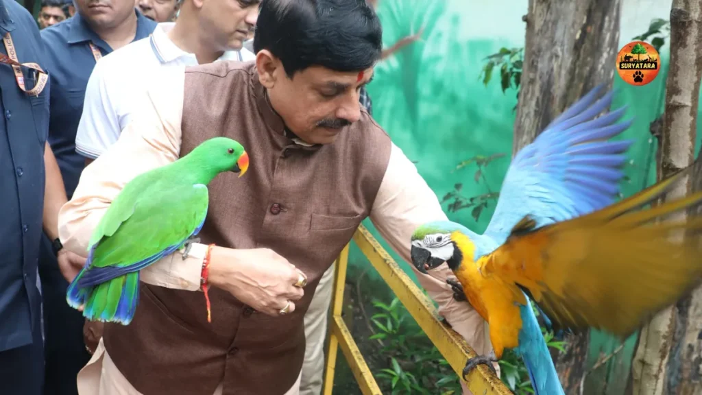 Mohan Yadav's Visit to Indore Zoo