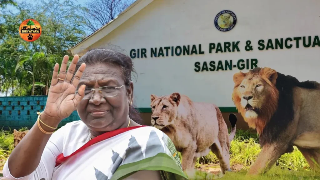 President Murmu to Visit Gir National Park