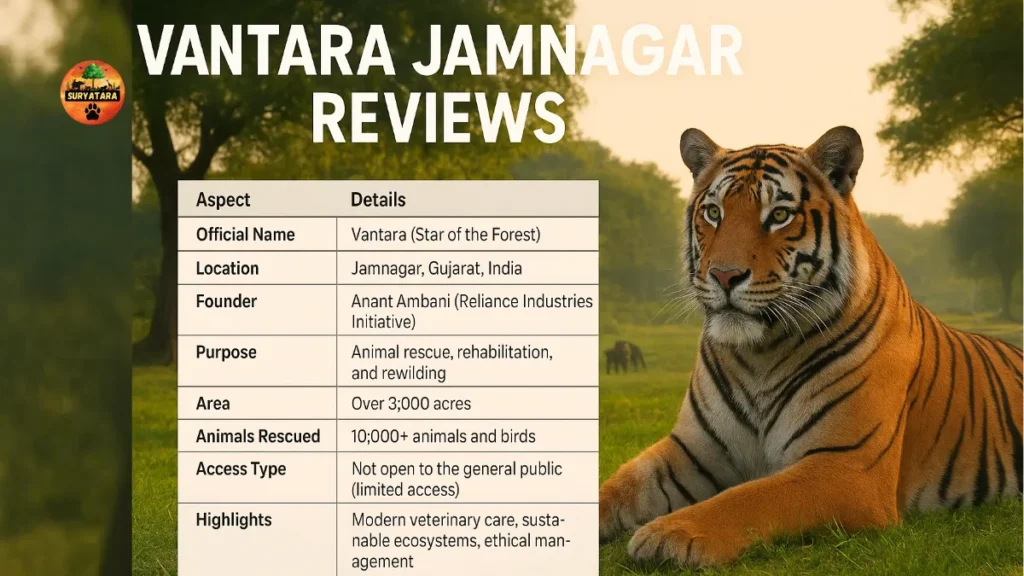 Vantara Jamnagar Reviews
