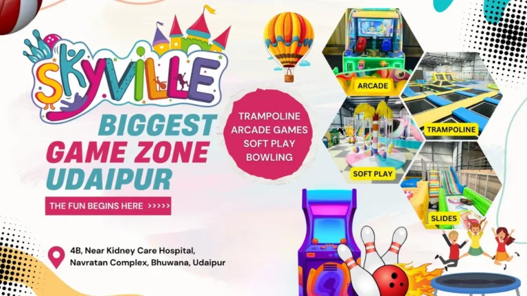 Trampoline Park in Udaipur Ticket Price