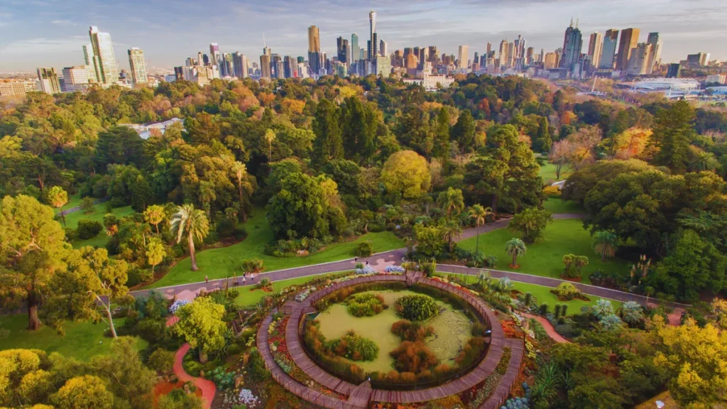 Royal Botanic Gardens Victoria History