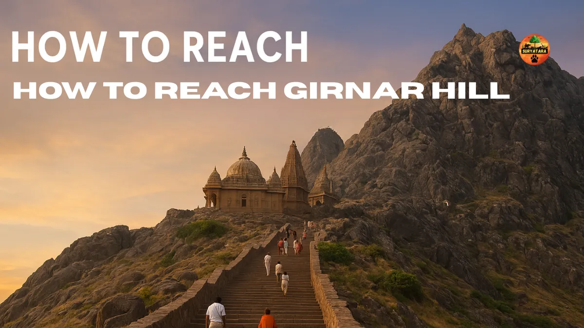how to reach Girnar Hill