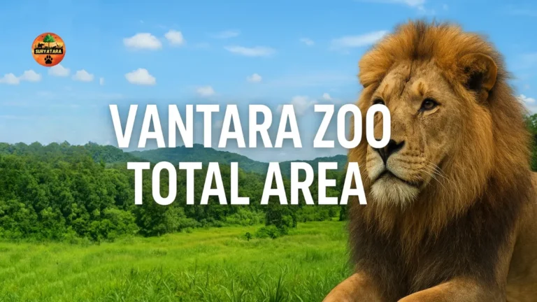 Vantara Zoo Total Area