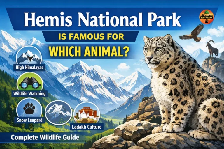 Hemis National Park Is Famous for Which Animal